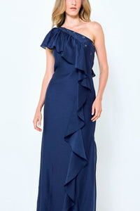 The Lady Dress in Midnight Blue