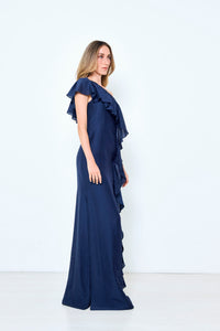 The Lady Dress in Midnight Blue