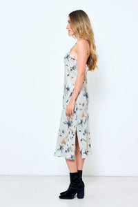 The Simplicity Dress in our Blue Flower print