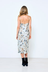 The Simplicity Dress in our Blue Flower print