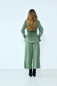 The Honesty Jacket in Military Green