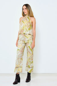 The serene Pant in our Acid Flower print