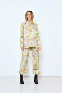 The Suave Blazer in our Acid Flower print