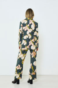 The Suave Blazer in our Dark Acid Flower print