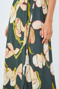 The Light Dress in our Dark Acid Flower print