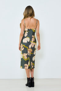 The Simplicity Dress in our Dark Acid Flower print