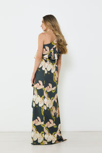 The Lady Dress in our Dark Acid Flower print